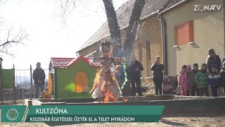 ZÓNA TV – KULTZÓNA – Nyirád – Kiszebáb égetéssel űzték el a telet – 2024.02.21.