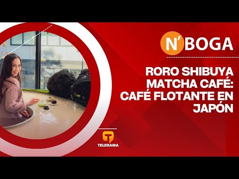 Roro Shibuya Matcha Café: Café flotante en Japón