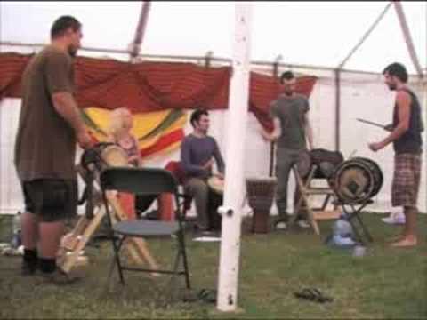 Drum Camp 08 - Djembe / Djun Djun 1 - Hans Sutton / Steph Pugh