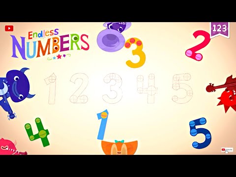 Endless Numbers Five | Learn Number 5 | Fun Learning for Kids