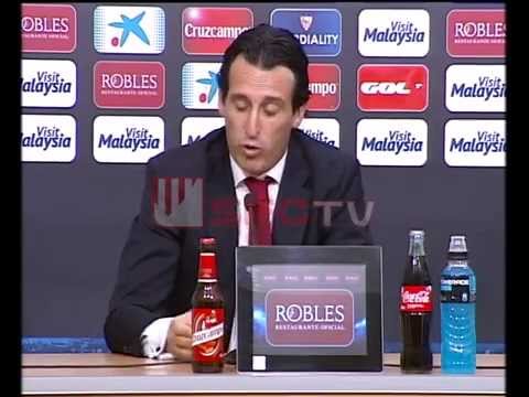 Rueda de prensa de Unai Emery post-partido Sevilla FC 2-0 Athletic Club