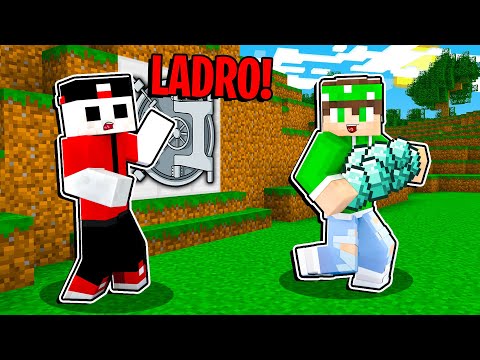 I STOLE THE DIAMONDS FROM THE *SECRET* BANK BUNKER - Minecraft ITA