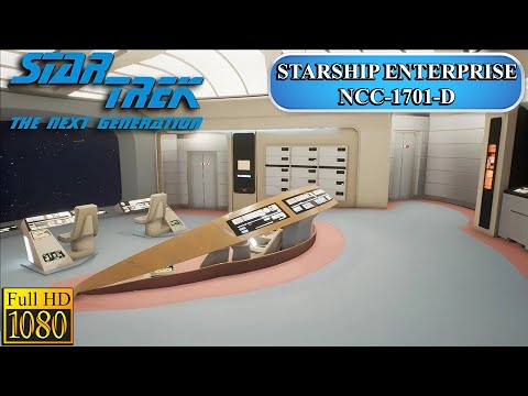 Virtual USS STARSHIP ENTERPRISE Tour | NCC-1701-D | STAR TREK | The Next Generation | HD