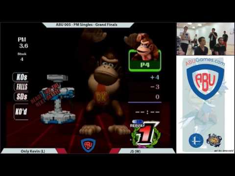 ABU Monthly 5: Project M Grand Finals - Only Kevin (R.O.B.) Vs. J$ (Donkey Kong)