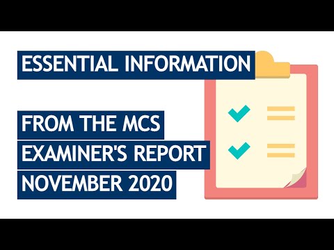 CIMA Examiner's Advice - How to PASS the MCS exam...