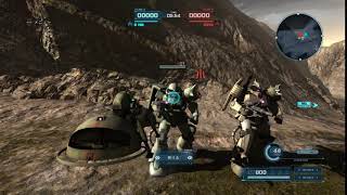 PS4 バトオペ2 ワッパのチェーンガンの様子