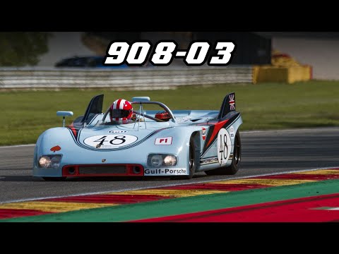 1970 Porsche 908/03 | Boxer-8 sounds at Spa