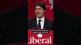 Last speech of PM Trudeau as Liberal leader #cdnpoli