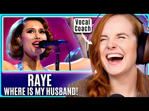 🔥 Vocal Coach Breaks Down RAYE - Where Is My Husband (Live)