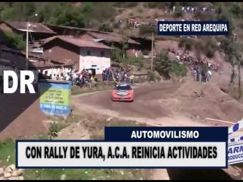 Automovilismo: Rally de Yura inicia actividades del ACA - DEPORTE EN RED AREQUIPA