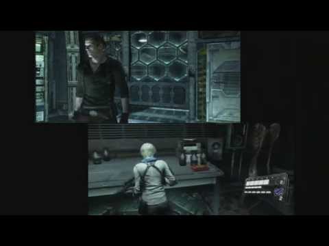 Let's Play Resident Evil 6 (Blind) Co-Op - Part 13 Save Me From Climbin' Through Those Air Ducts