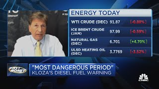 Energy expert Tom Kloza warns diesel prices could go haywire over the next 100 days