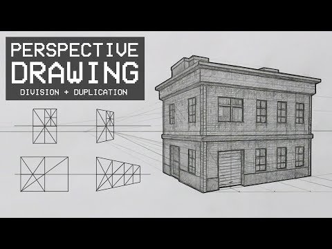 Perspective Drawing 7 - Division & Duplication [Useful Techniques]