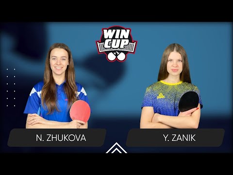 08:45 Nadiia Zhukova  - Yulianna Zanik West 2 WIN CUP 18.01.2024 | TABLE TENNIS WINCUP