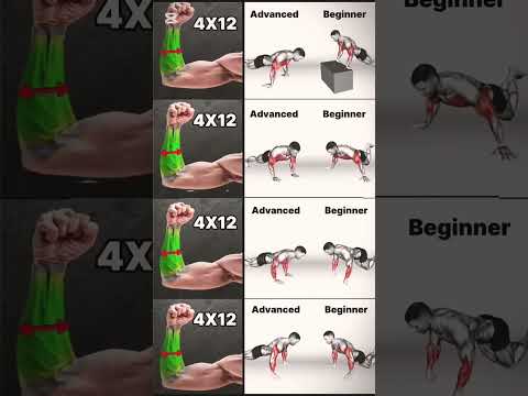 Strong forearms and strong biceps workout at home without equipment #forearms #biceps #shorts #gym