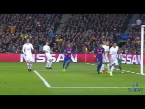 Layvin Kurzawa Own Goal   Barcelona vs PSG 2-0   Champions League 08 03 2017 HD