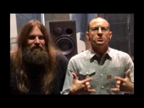 Linkin Park's Chester and Lamb Of God's Mark Morton collaborating in studio..!