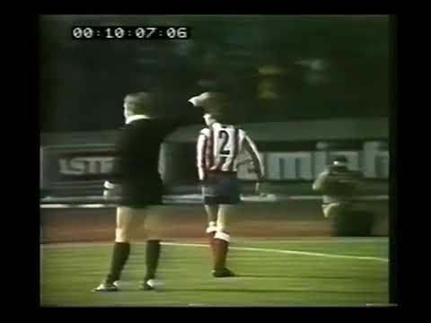 1977 Cup Winners' Cup (Semi-Final, 2nd Leg) - HSV vs Atletico Madrid