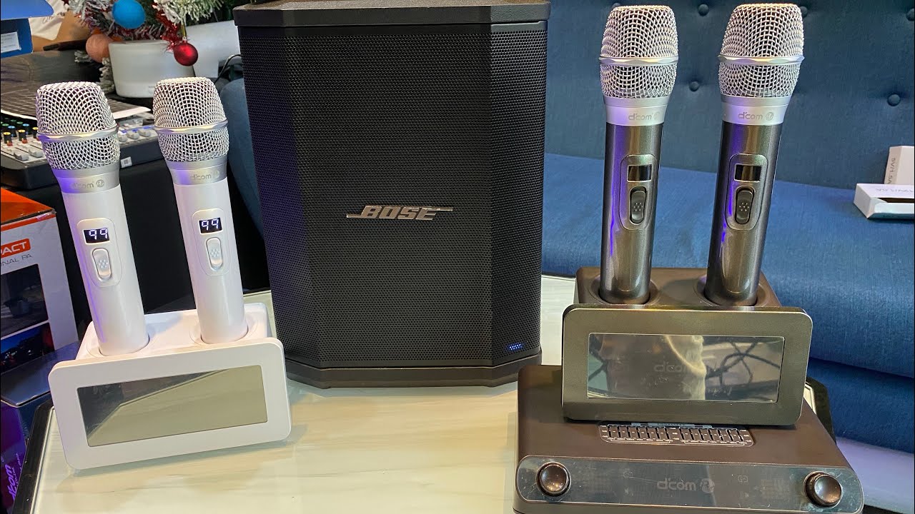 video Micro karaoke cao cấp D''Com Pro ( Grey ) 0