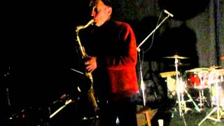 John Butcher solo saxophone, live at Gunther, Antwerpen, 2012-02-22 [part 4/4]