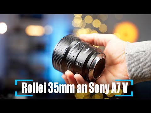 Rollei 35 mm F1.8 an Sony A7 V Kamera im Praxistest