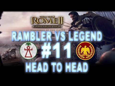 Rome II: HatG Head to Head - Rambler vs Legend #11