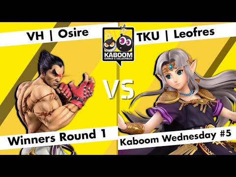 VH | Osire (Kazuya) vs TKU | Leofres (Zelda) - WR1 - Kaboom Wednesday #5
