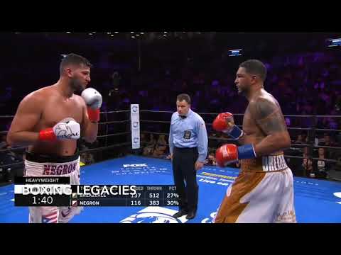 BREAZEALE KO NEGRON and calls out DEONTAY WILDER!!!!!