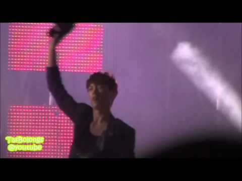 [FANCAM] 130309 INFINITE WOOHYUN (Music Bank in Jakarta ending)
