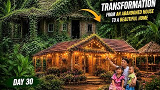 Download lagu 30 Days of Transformation: Turning an Abandoned House into a Home for a Father and His Three Sons mp3