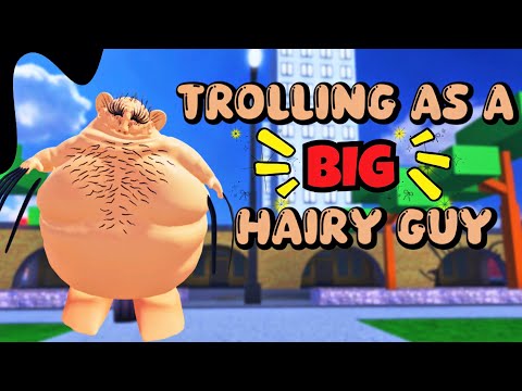 𓐐𓎩 Giving BTA as a big hairy man in ROBLOX BADDIES 𓐐𓎩