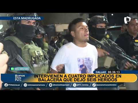 Caen “Los Malditos de Centenario” en el Callao: estarían implicados en balacera con seis heridos