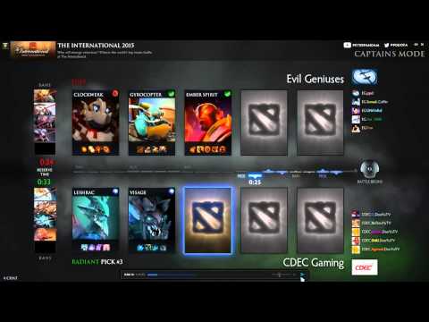 ppd EG vs CDEC ti5 Grand FInal Draft Analysis