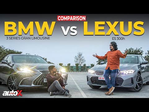 BMW 3 Series Gran Limousine vs Lexus ES 300h | Luxury Car Comparison Test Review 2023 | autoX