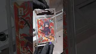 KAYOU NARUTO. GRADED BY SSINT AI. LASER ENGRAVED ALUMINUM LABEL. #KAYOU #NARUTO #aigrading