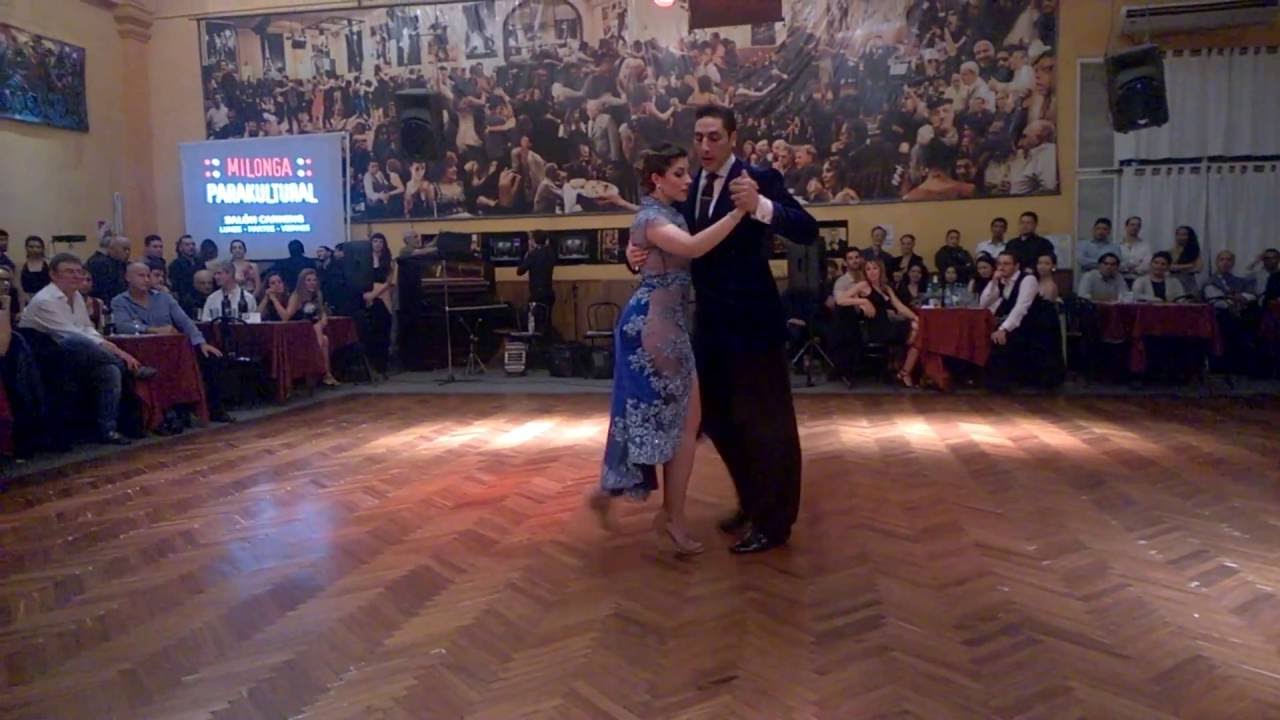 Barbara Ferreyra y Exequiel Relmuan -Milonga "Estampa de Varon"
