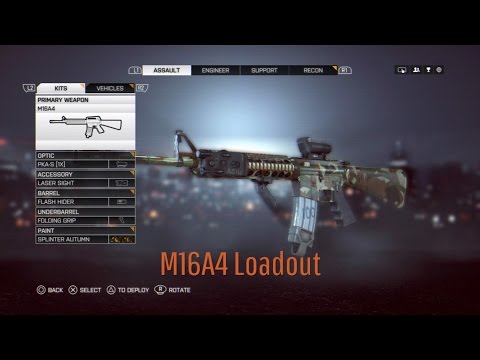 Battlefield 4 Weapon Guide: M16A4