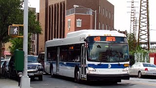 MTA Bus Company: 2015 New Flyer XD40 Xcelsior #7452 on the Q18 Bus.