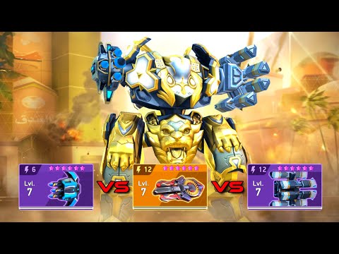 Aegis & Cryo Javelin Vs Helix Rack Vs Disc Launcher - Mech Arena