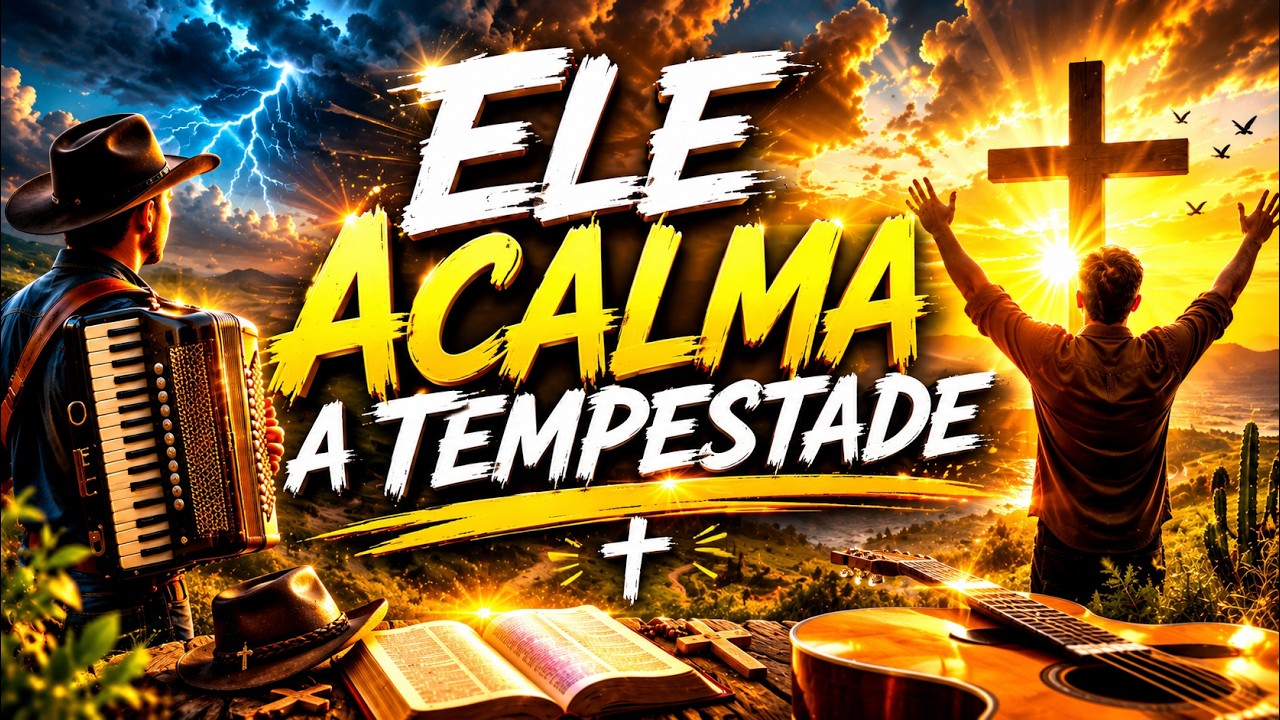SÓ JESUS ACALMA A TEMPESTADE  -  Xote | Louvor & Adoração
