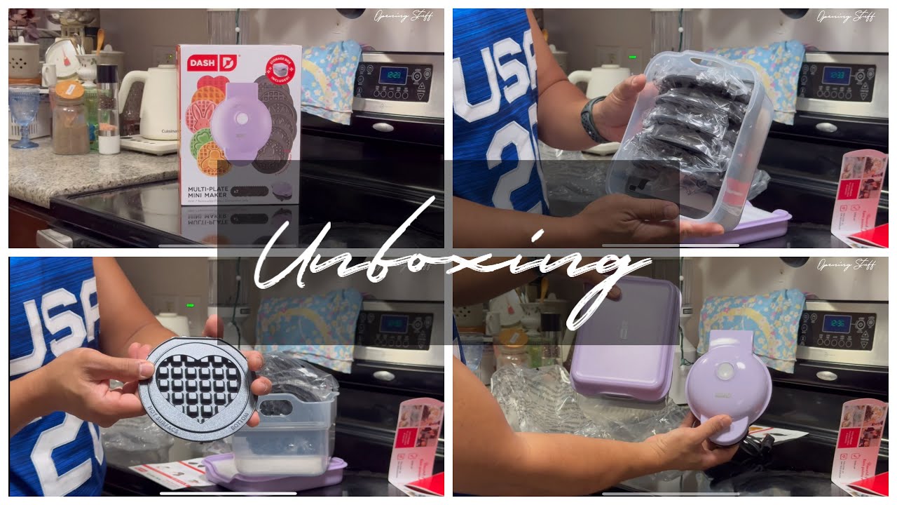 [Costco Finds] Dash mini waffle maker with removable plates #unboxing #dashwafflemaker #costcofinds