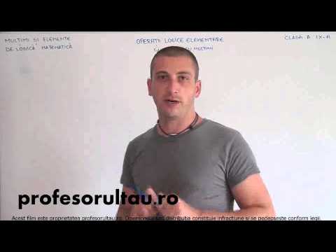 31 Sets and elements of mathematical logic elementary logical operations and operations with sets...