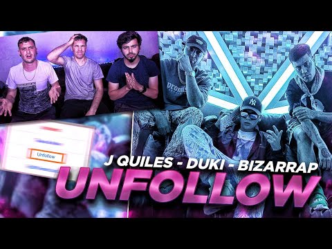 DUKI, Justin Quiles, Bizarrap - Unfollow❌REACCION❌