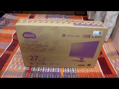 Benq 27 inch ips full hd led monitor unboxing & first look/ ...