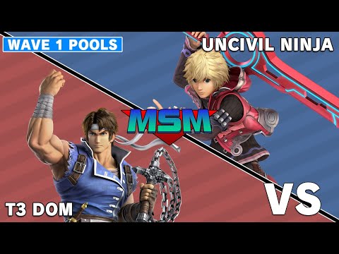 Offline MSM 240 - CG | UCI | T3 Dom (Richter) VS Uncivil Ninja (Shulk) Wave 1 Pools