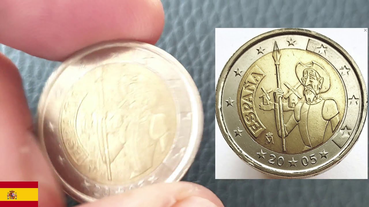 moneda conmemorativa 2 euros El Quijote