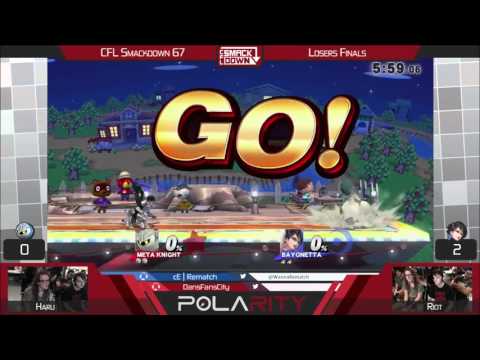 CFLS67 - Haru (Meta Knight) vs Riot (Bayonetta) - LF