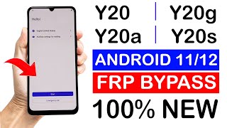 Vivo Y20/Y20g/Y20a/Y20s/Y20i..FRP UNLOCK (without pc) 💥100% Working For All ViVO Phone