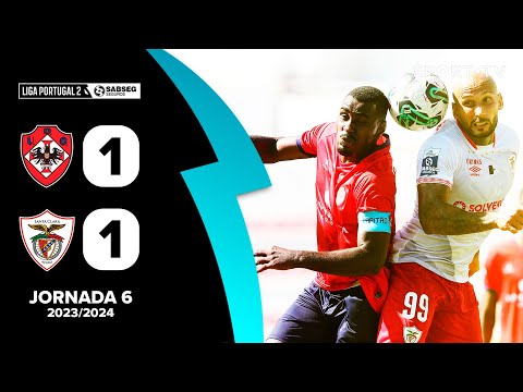 Resumo: UD Oliveirense 1-1 Santa Clara - Liga Portugal SABSEG | SPORT TV