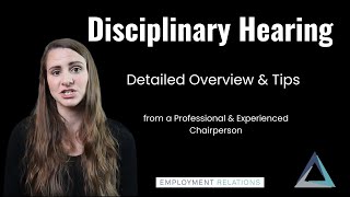 Disciplinary Hearing Comprehensive Overview